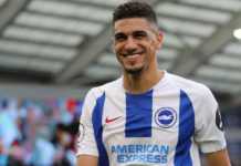 Leon Balogun Reacts To His First EPL Goal For Brighton Balogun Reacts To His First EPL Goal For Brighton