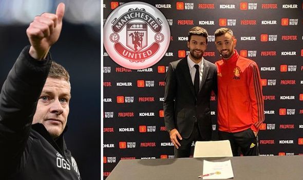Bruno Fernandes Poses In Man Utd Gear For The First Time Bruno Fernandes Poses Man Utd Gear