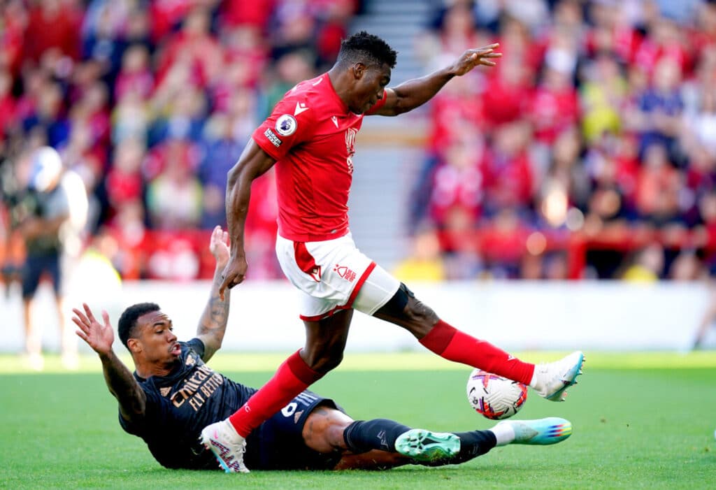 Taiwo Awoniyi set for early return from injury: Nigeria and Nottingham Forest boosted 1 Taiwo Awoniyi in action for Nottingham Forest
