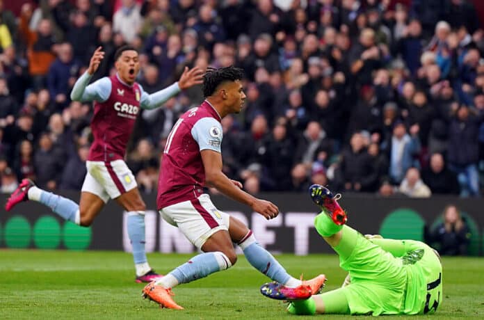 Aston Villa vs Crystal Palace lineups, 3 predictions - Premier League Ollie Watkins scoring against Crystal Palace
