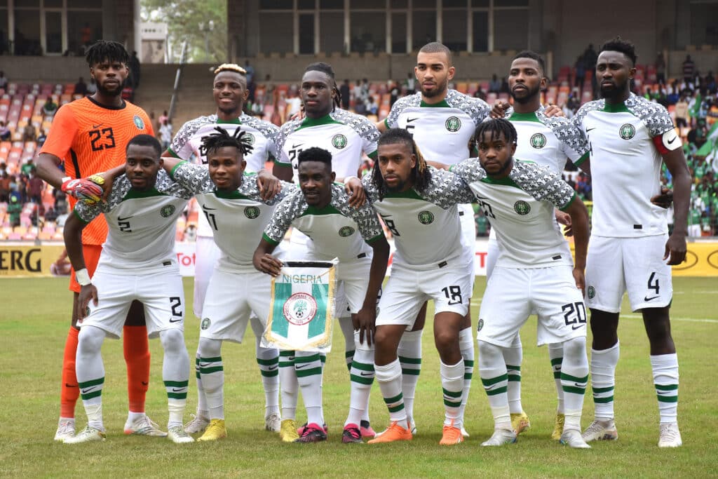 NFF - Super Eagles triumph over Mozambique a morale booster 2 Nigeria team picture during the 2023 Africa Cup of Nations Qualifying match between Nigeria and Guinea-Bissau