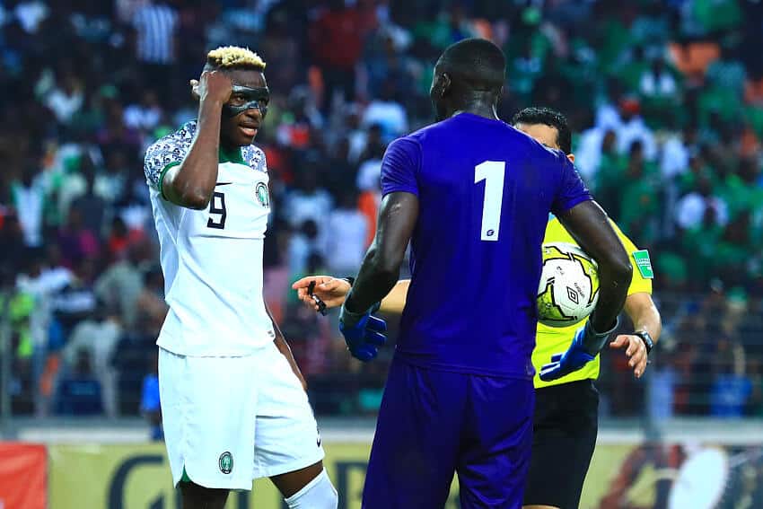 Victor Osimhen bags hat-trick in Super Eagles big win 1 Super Eagles player, Victor Osimhen
