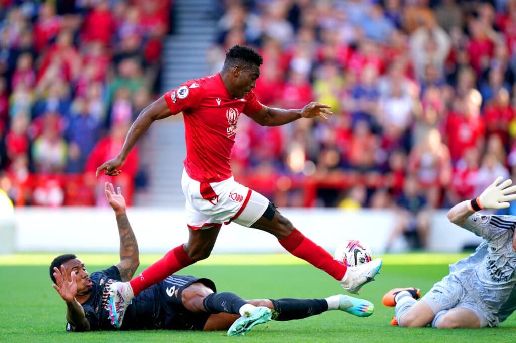 Awoniyi FPL price rise ahead of Gameweek 5 1 Nottingham Forest's Taiwo Awoniyi scoring