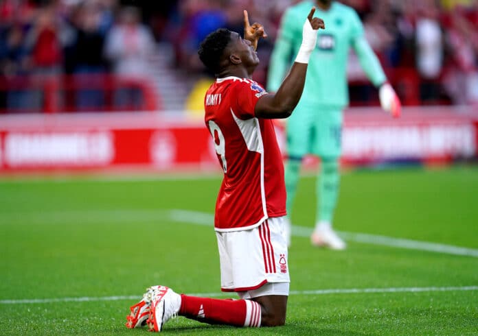 Nottingham Forest v Sheffield United - Premier League - City Ground Nottingham Forest vs Luton Town taiwo awoniyi return vital