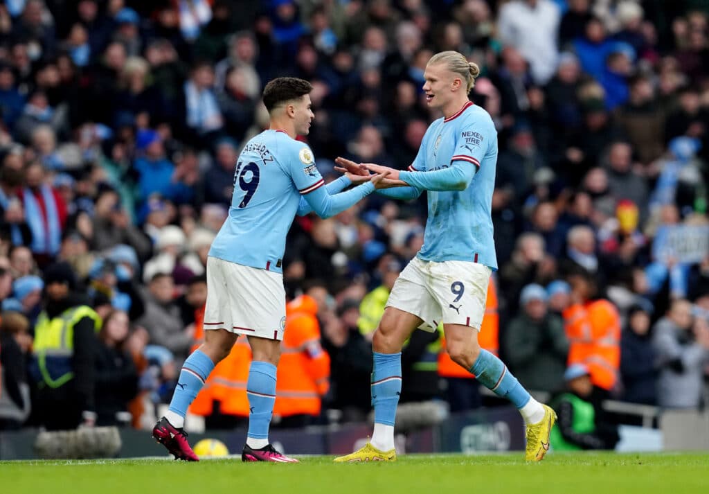 FPL price changes ahead of Gameweek 6 1 Julian Alvarez is revelling in his partnership with Erling Haaland in Manchester City's attack