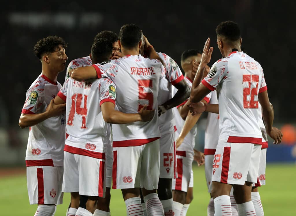 African Football League: Watch Wydad AC vs Enyimba live 2 wydad ac vs enyimba live the moroccans celebrate goal against enyimba