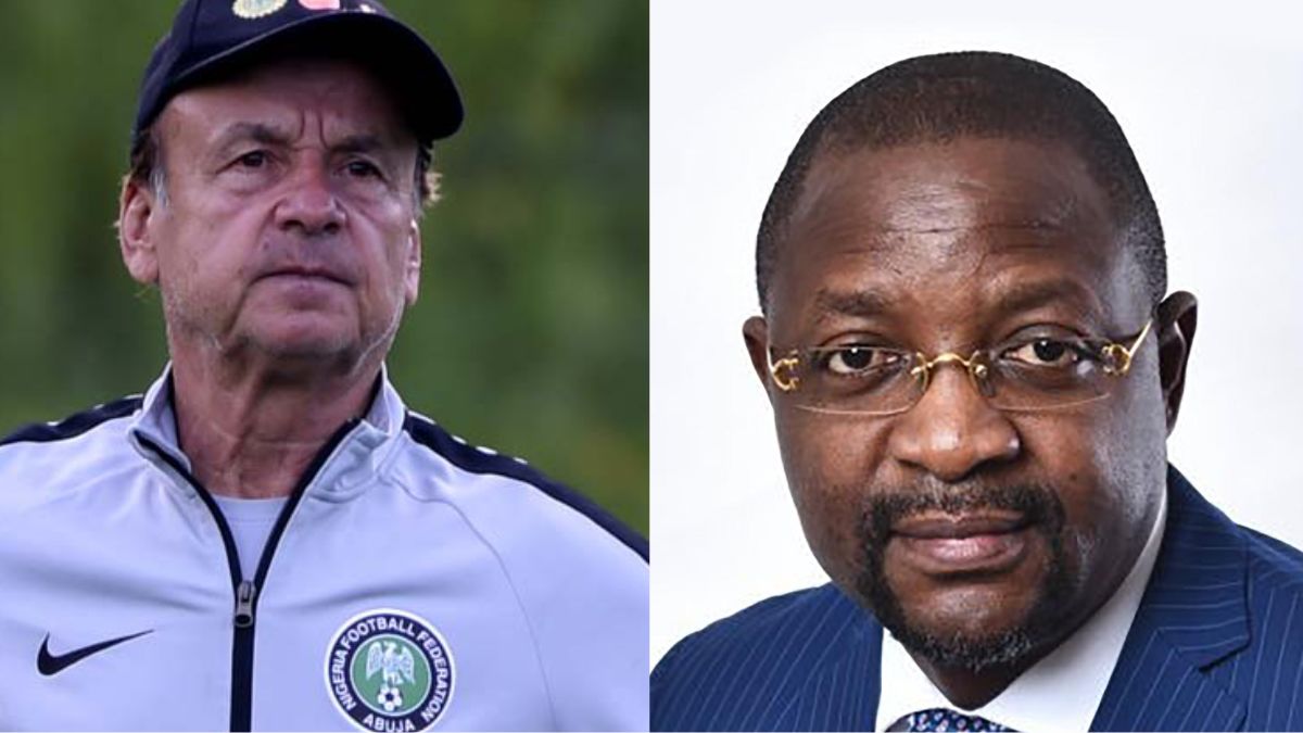 Sunday Dare Insists He Has Power To Sack Super Eagles Coach Rohr Sunday Dare Has Power To Sack Rohr