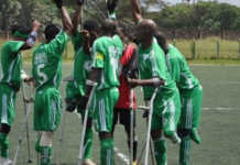 Super Eagles Support Nigerian Amputee Football Team with N6m Super Eagles Support Nigerian Amputee Football Team with N6m